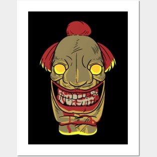 Wicked Clown Horror Halloween Movie Fans Clowns Scary Posters and Art